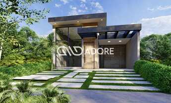 Imagem 1: Casa em fase de construção no condomínio Village Moutonnée Salto-SP