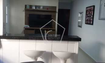 Imagem 3: Casa térrea de um dormitório com ar condicionado e cozinha planejada em avenida no Jardi