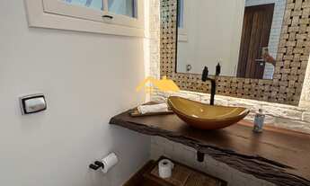 Imagem 3: Luxuosa casa em condomínio à venda em Juquehy, São Sebastião-SP: 4 quartos, 4 suítes, 3 sa