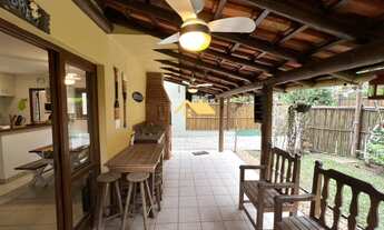 Imagem 3: Casa em Condomínio Tangará em Camburi - São Sebastião-SP: 3 Quartos, 1 Suíte, 2 Salas, 2 B