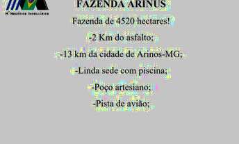 Imagem 2: Fazenda de 4520 em Arinos MG