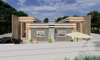 Imagem 3: Casa da praia de Guaratuba com piscina com 3 quartos e sendo 1 piscina