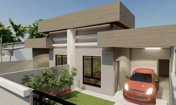 Imagem: Casa com piscina com 3 quartos sendo uma