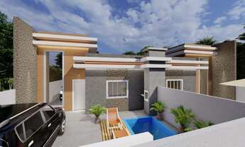 Imagem: Casa da praia de Guaratuba com piscina com