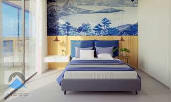 Imagem 5: Aquarela: Apartamentos à venda com vista ao mar no Centro de Guaratuba-PR, 3 á 4 suítes c