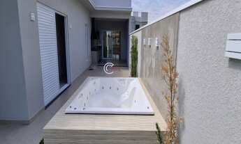 Imagem 3: Casa com 3 suítes, 1 closet, escritório, SPA, área gourmet com churrasqueira, depósito, 4