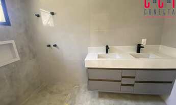 Imagem 7: Casa com 150 m2, 3 suítes, lavabo, espaço gourmet com churrasqueira, ofurô, 4 vagas de gar