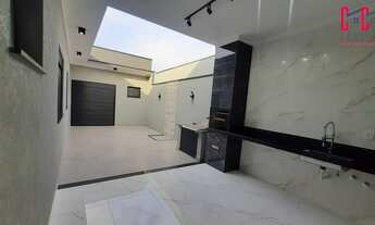 Imagem 7: Casa com 146 m2, 3 suítes sendo 1 com closet, espaço gourmet com churrasqueira, 3 vagas de