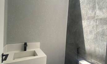 Imagem 3: Casa com 150 m2, 3 suítes, lavabo, espaço gourmet com churrasqueira, ofurô, 4 vagas de gar