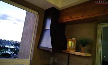 Imagem 7: Apartamento 75 m2, 2 dormitórios, 2 vagas de garagem, ar condicionado, varanda com churras