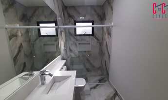 Imagem 5: Casa com 146 m2, 3 suítes sendo 1 com closet, espaço gourmet com churrasqueira, 3 vagas de