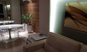 Imagem 5: Apartamento 75 m2, 2 dormitórios, 2 vagas de garagem, ar condicionado, varanda com churras