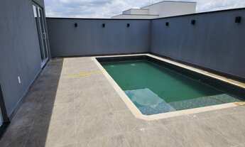 Imagem 5: Casa com 3 quartos, 174 m2, 2 suítes, piscina, espaço gourmet integrado a cozinha, 4 vagas