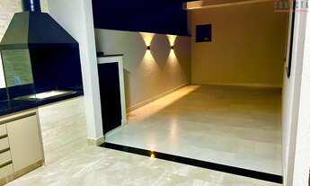 Imagem 5: Casa com 3 dormitórios, 1 suíte, 145 m2, espaço gourmet com churrasqueira, móveis planejad