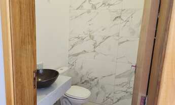 Imagem 7: Casa com 3 suítes, sendo 1 master com closet, 120 m2, 3 vagas de garagem, espaço gourmet c