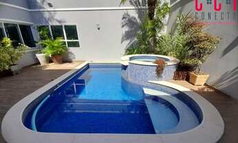 Imagem: Sobrado com 4 suítes, 550m2, piscina, ar