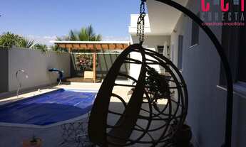 Imagem 2: Casa com 3 suítes, 218 m2, piscina, espaço gourmet com churrasqueira, ar condicionado, móv