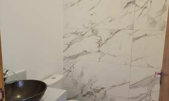 Imagem 6: Casa com 3 suítes, sendo 1 master com closet, 120 m2, 3 vagas de garagem, espaço gourmet c