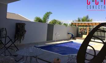 Imagem 6: Casa com 3 suítes, 218 m2, piscina, espaço gourmet com churrasqueira, ar condicionado, móv