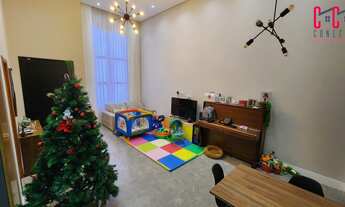 Imagem 7: Casa com 3 dormitórios, 1 suíte, 145 m2, espaço gourmet com churrasqueira, móveis planejad