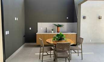 Imagem 4: Casa Térrea com 3 suítes em condomínio fechado, próximo Parque Ecologico, Piscina, Área Go