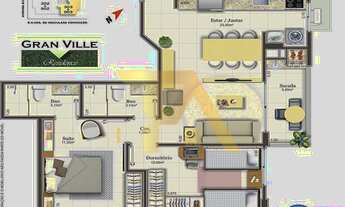 Imagem 3: Apartamento com Vista pro mar, beira de praia à Venda