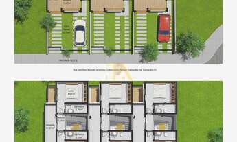 Imagem 6: Sobrado moderno com duas suítes e espaço integrado no Parque Garopaba Sul