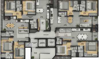 Imagem 7: Apto Pré Lançamento, em Itapema, bairro Morretes, com 64m² área privativa, sendo 2 suítes