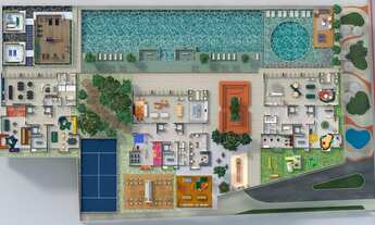 Imagem 4: Apto em Construção em Itajaí, com 121m² área privativa com 3 dormitórios sendo 1 suíte, 2