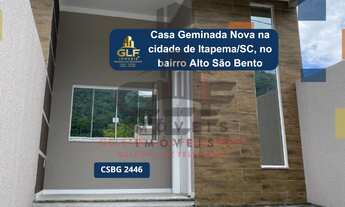 Imagem: Casa geminada nova na cidade de Itapema/SC
