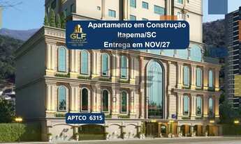 Imagem 1: Apartamento em Construção em Itapema/SC, com 70m², 2 suítes e 1 vaga de garagem. Bem local
