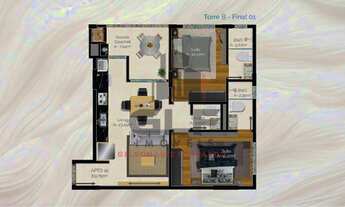 Imagem 5: Apartamento em Construção em Porto Belo/SC Bairro Perequê, com 113,44m² área privativa, s