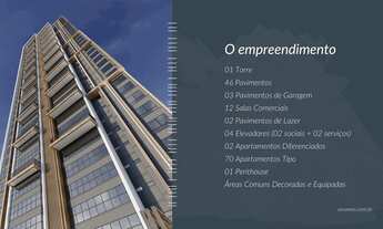 Imagem 4: Apartamento de Luxo em Construção no Centro de Balneário Camboriú-SC: 4 Quartos, 2 Suítes