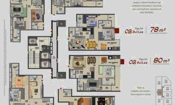 Imagem 7: Apartamento em Construção à venda em Porto Belo-SC: 2 quartos, 2 suítes, 2 banheiros, 2 va