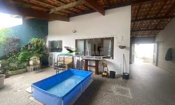 Imagem 2: Sobrado com edícula, terraço amplo e vista para a serra no Mosteiro, Itanhaém