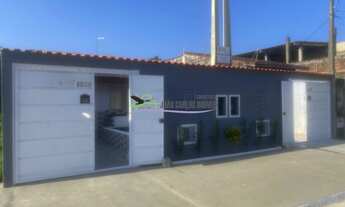 Imagem: Casa térrea com piscina e churrasqueira