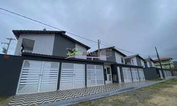 Imagem 2: Sobrado em condomínio fechado pé na areia com piscina e varanda gourmet - Itanhaém/SP