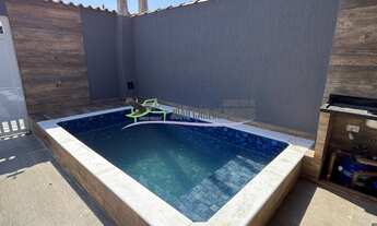 Imagem 4: Casa à venda em Nova Itanhaém-SP: 2 quartos, 1 suíte, 2 vagas. Sua casa na praia com pisci