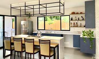 Imagem 2: Casa de 340m2, terreno de esquina com 465m2 no alphaville paraiba . 4 suites sem 1 com clo