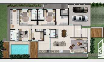 Imagem 3: BOSQUES DO MADEIRA - 3 Suítes 1 Master