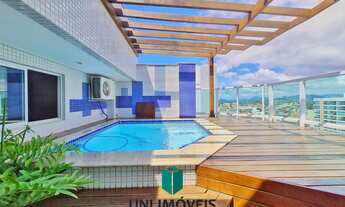 Imagem 2: Linda cobertura linear com 3 suítes e lazer completo a venda na Praia do Morro - Guarapari