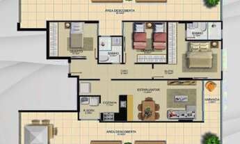 Imagem 3: Residencial Gabriella Almeida 02 e 03 quartos a venda na Praia do Morro - Guarapari