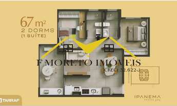 Imagem 3: 1 dormitório na Rua Luiz Figueiredo Filho