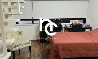 Imagem 4: Lindo Duplex Semi-Mobiliado de 50m2 no Condomínio Selenita [Bethaville | Barueri