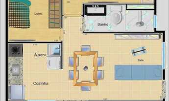 Imagem 4: Apartamento com 50m² a venda na Vila Formosa por apenas R$ 330.000,00
