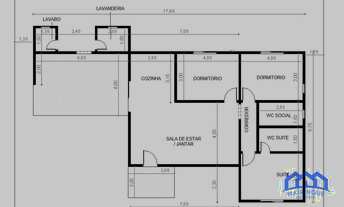 Imagem 5: Chácara com 3 Quartos e 2 banheiros à Venda, 1.000 m² por R$ 820.000 Cód. ch2456