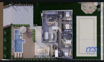 Imagem 2: Chácara com 4 Quartos e 3 banheiros à Venda, 1.000 m² por R$ 1.380.000 Cód. ch2476