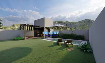 Imagem 3: Casa térrea com 3 quartos suítes closet escritório piscina churrasqueira pergolado deck co