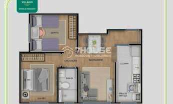 Imagem 6: Apartamento à venda em Campinas-SP, Vila Anhangüera: 2 quartos, 1 banheiro!