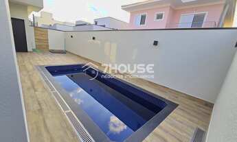 Imagem 2: Casa em condomínio: 3 quartos, 3 suítes, 4 banheiros, 192,82 m² em Paulínia-SP, Parque Bra